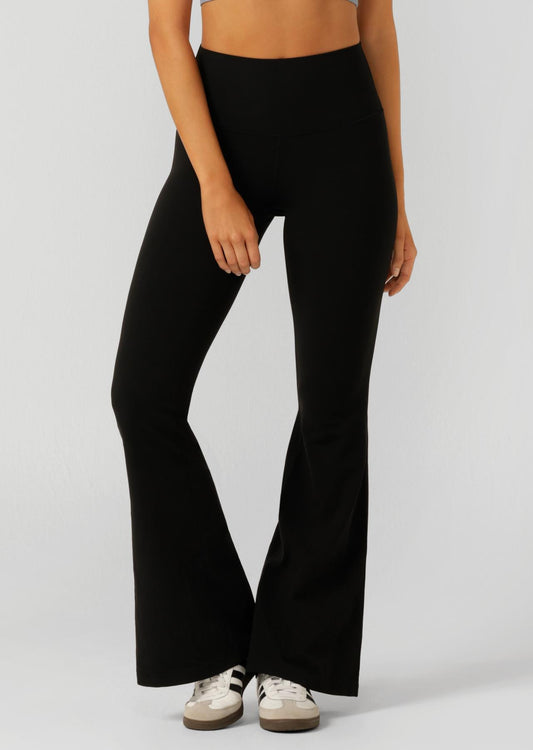 Lorna Jane Liberty Flared Leggings - Black
