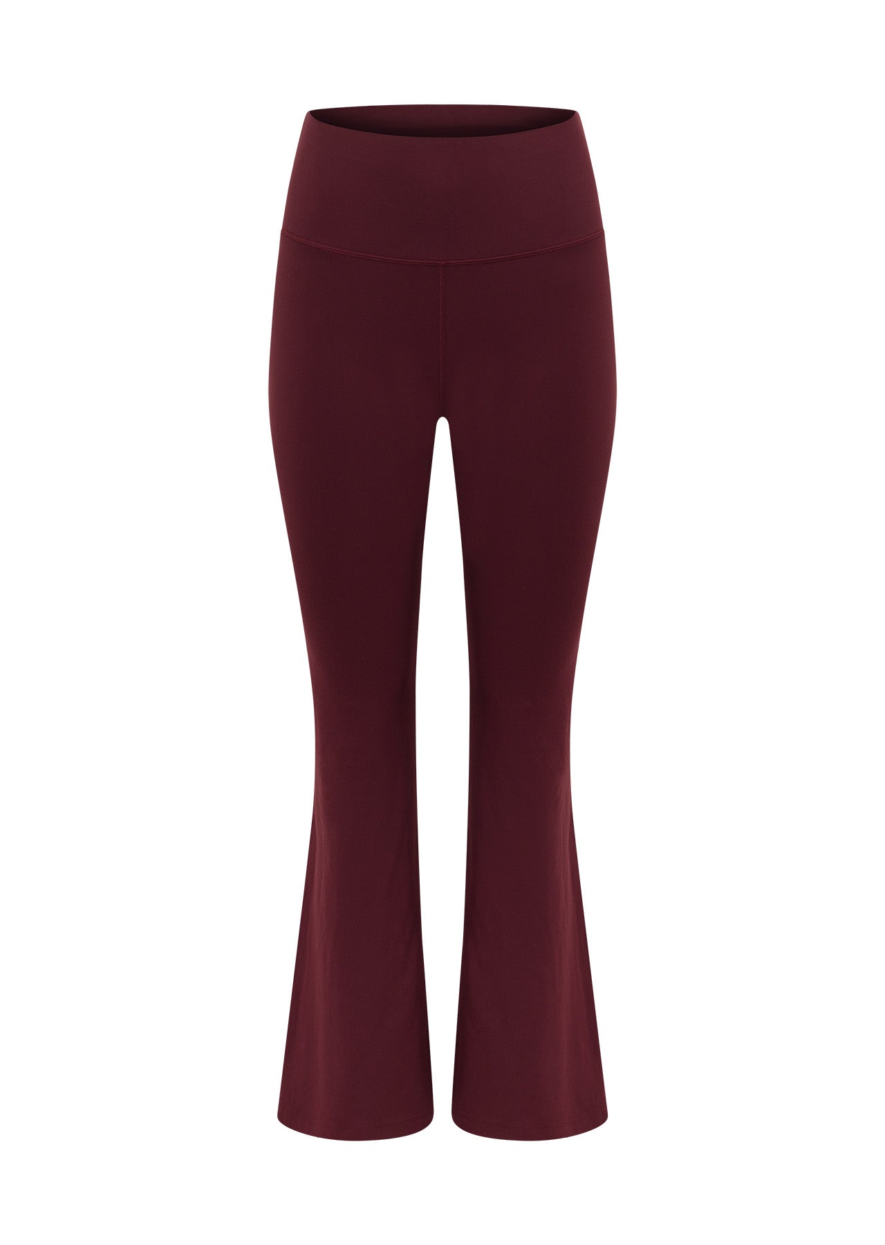 Lorna Jane Liberty Flared Leggings - Cranberry