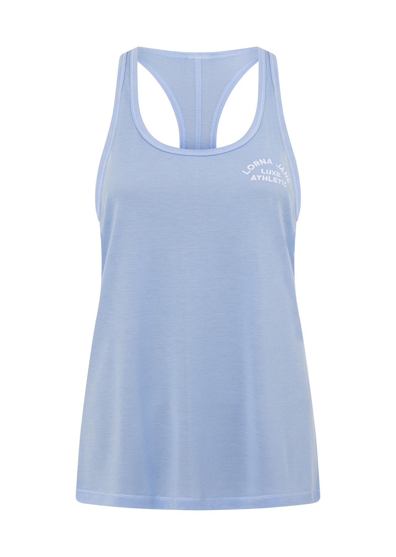 Lorna Jane Lotus Slouchy Tank - Oxford Blue