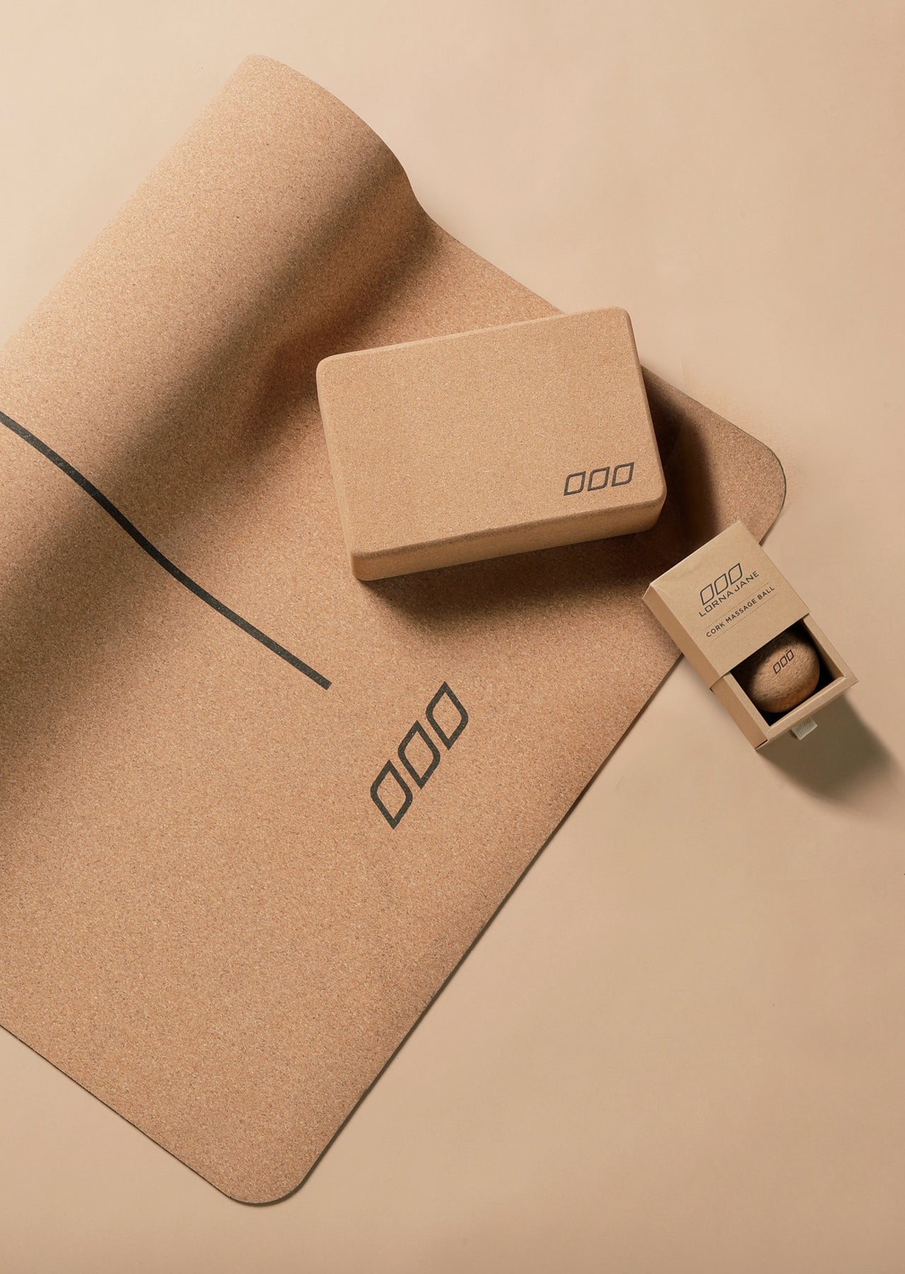 Lorna Jane LJ Cork Massage Ball - Cork