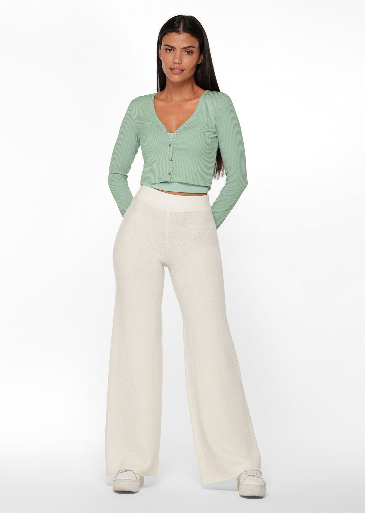 Lorna Jane Recoup Cardigan - Cucumber