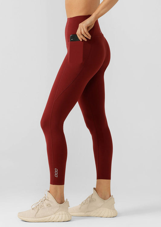 Lorna Jane The Perfect Ankle Biter Leggings - Sepia
