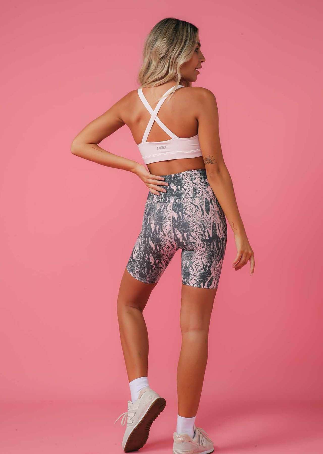 Lorna Jane Venom Bike Shorts - Venom Print