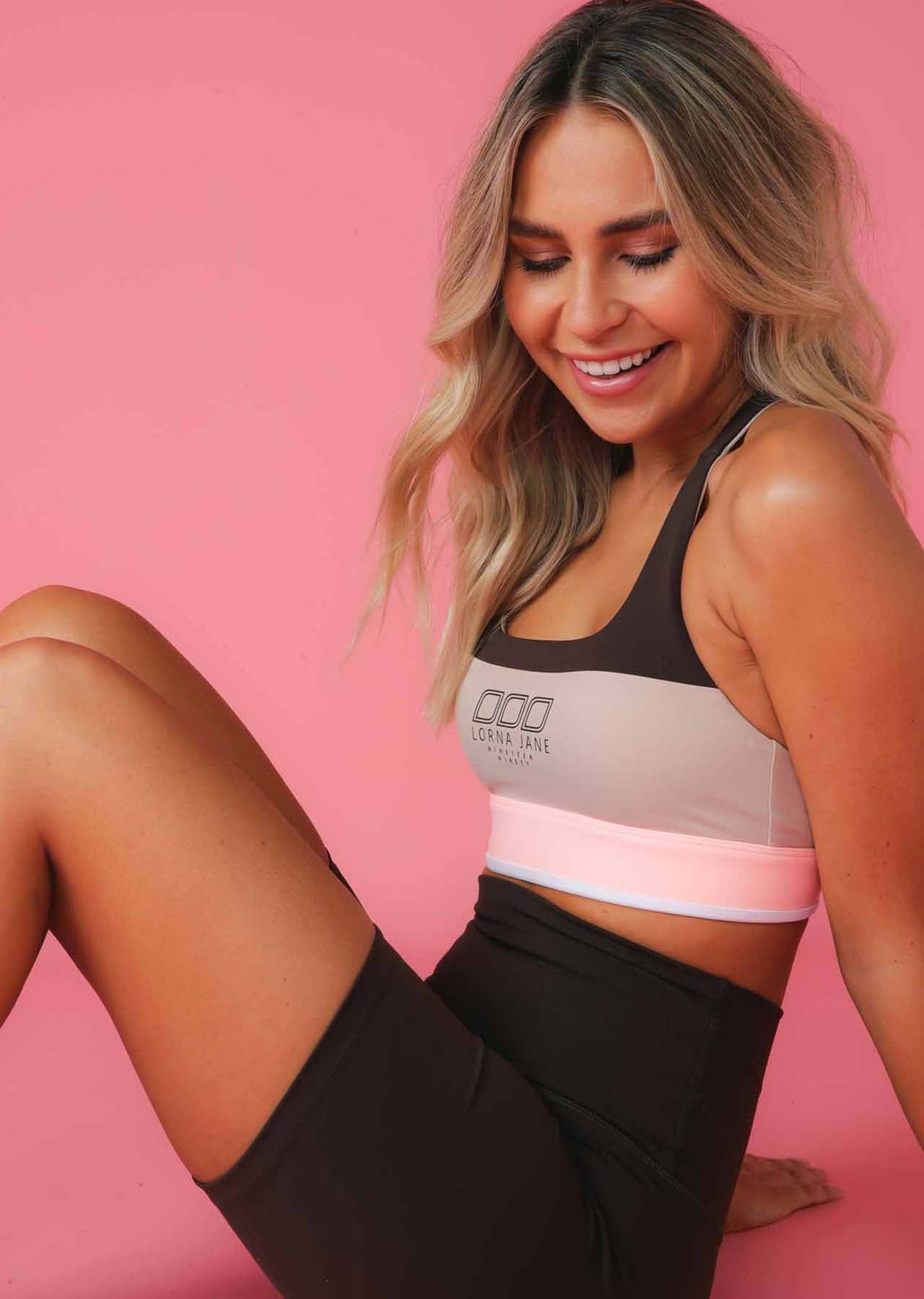 Lorna Jane Compact Comfort Sports Bra - Multi