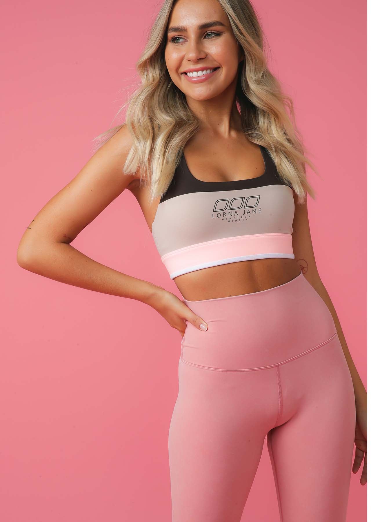 Lorna Jane Compact Comfort Sports Bra - Multi