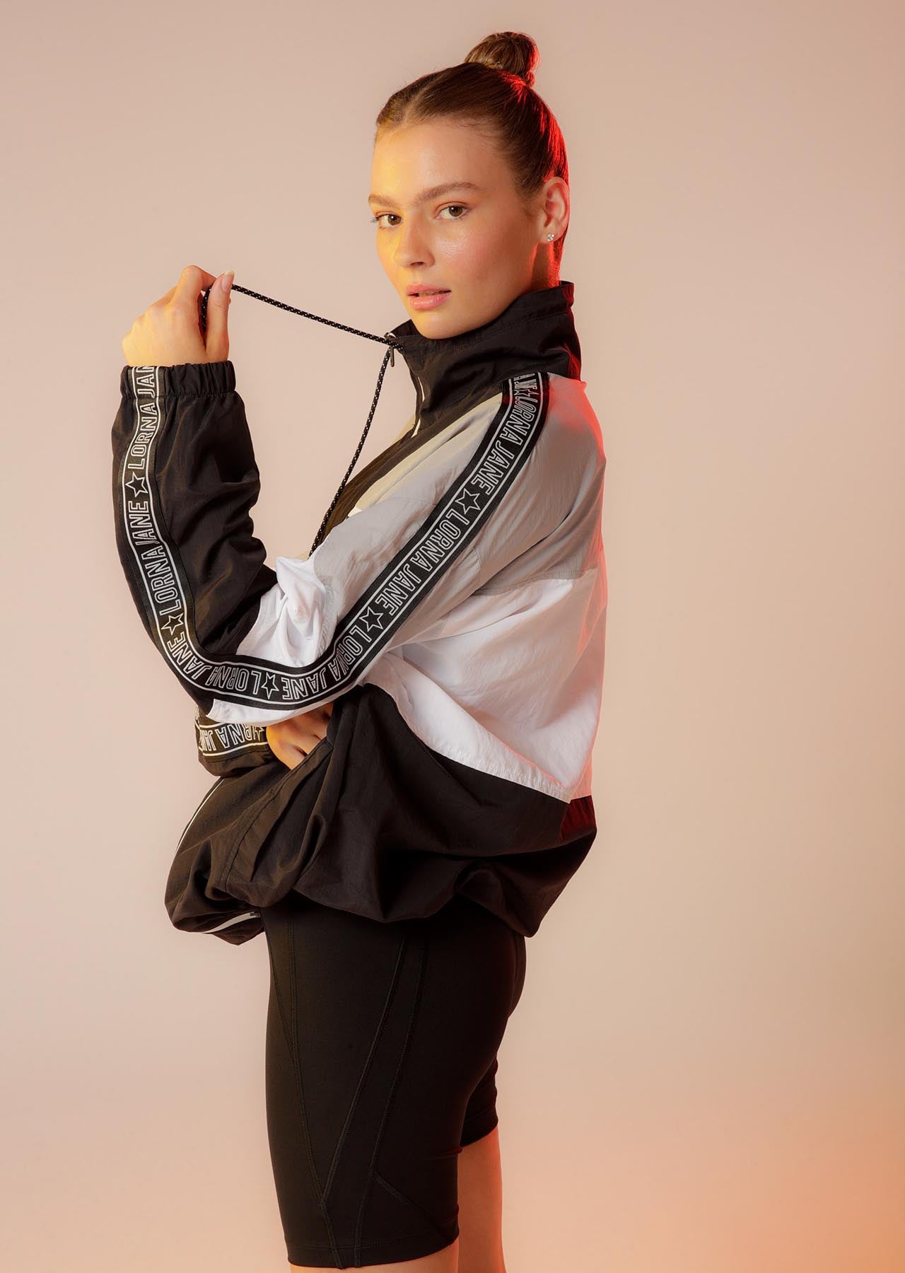 Lorna Jane Post Game Spray Jacket - Black