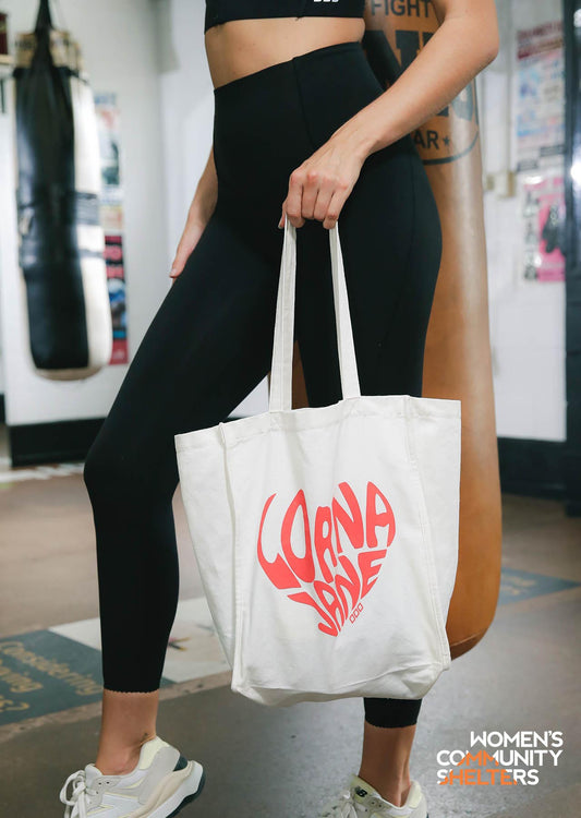 Lorna Jane Charity Love Tote Bag - Canvas