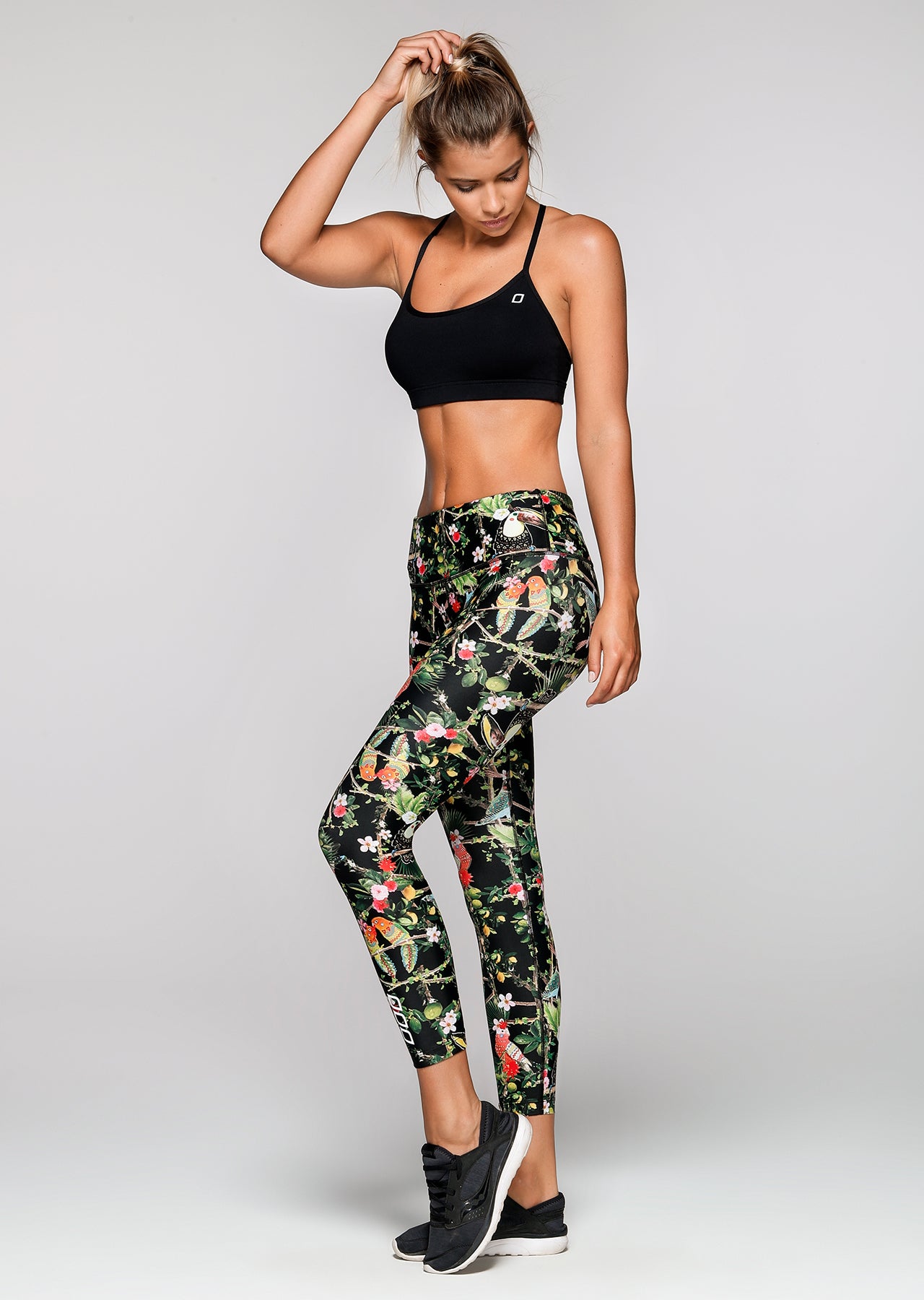 Lorna Jane Absurd Core Ankle Biter Tight - Absurd Print