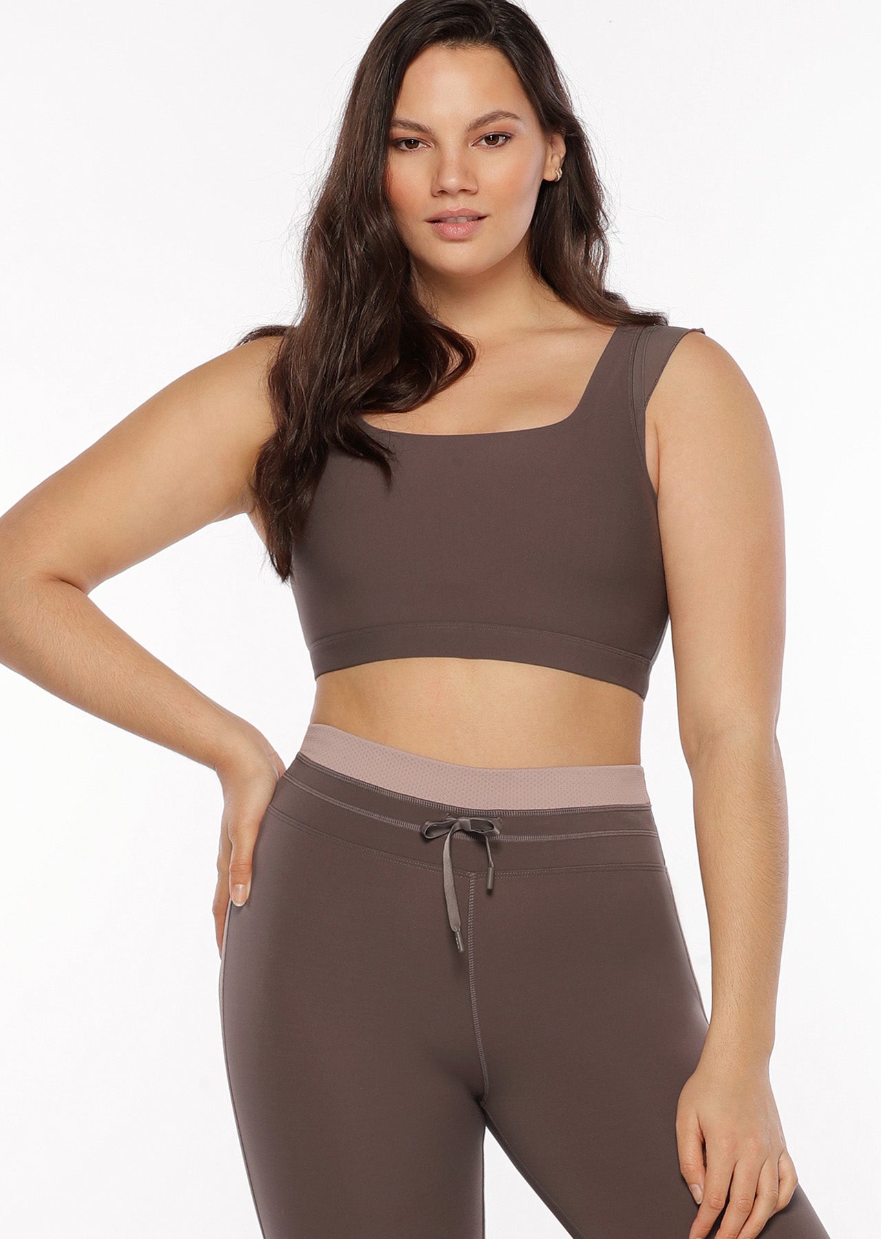 Lorna Jane Accentuate Sports Bra - Stone