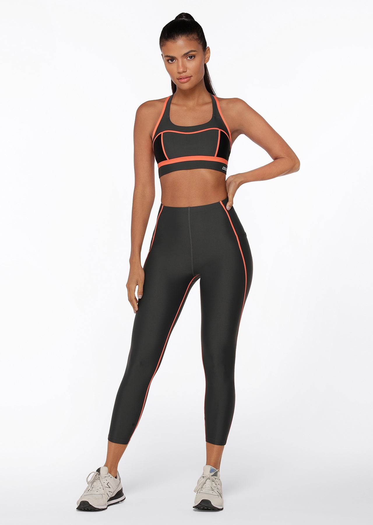 Lorna Jane Accentuate Sports Bra - Titanium