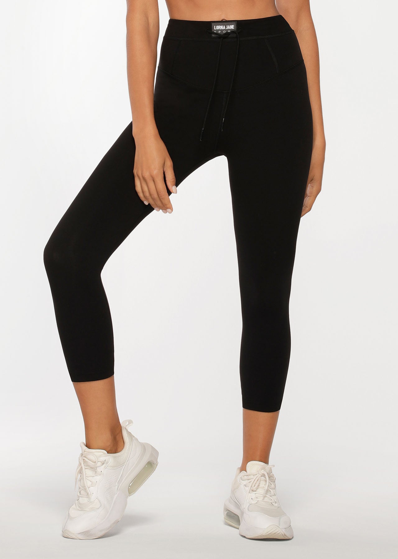 Lorna Jane Ace Core Stability 7/8 Leggings - Black