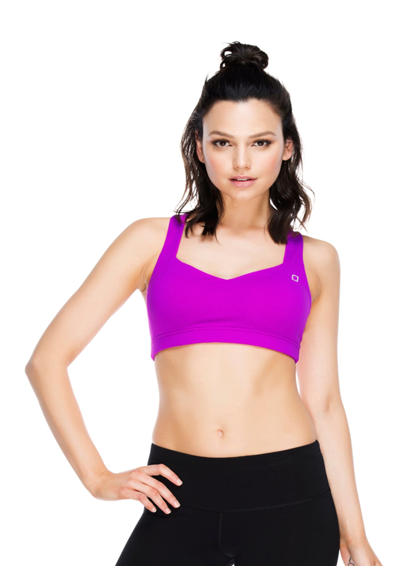 Lorna Jane Active Fashion Sports Bra - Very Fuchsia