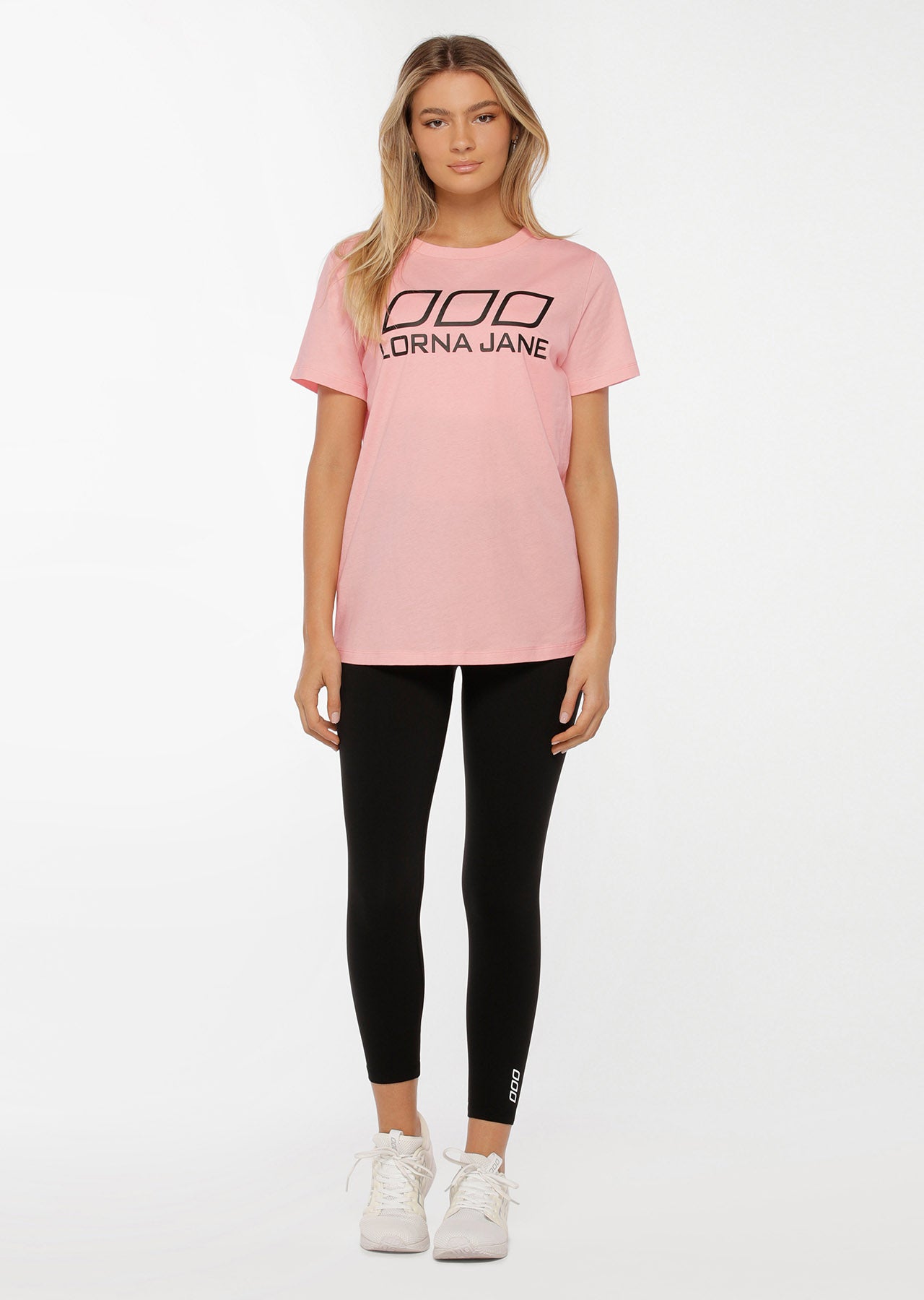 Lorna Jane Active Nation Day T-Shirt - Whisper Pink