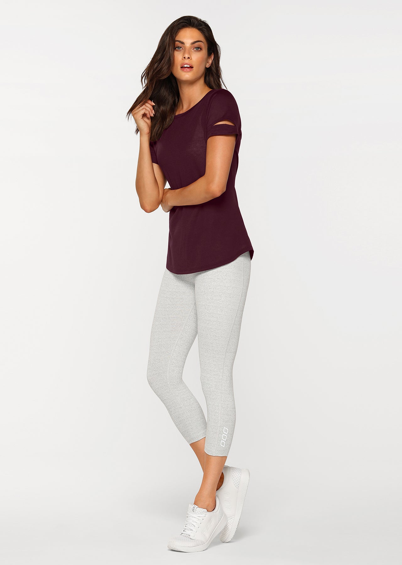 Lorna Jane Agility Active Tee - Pinot