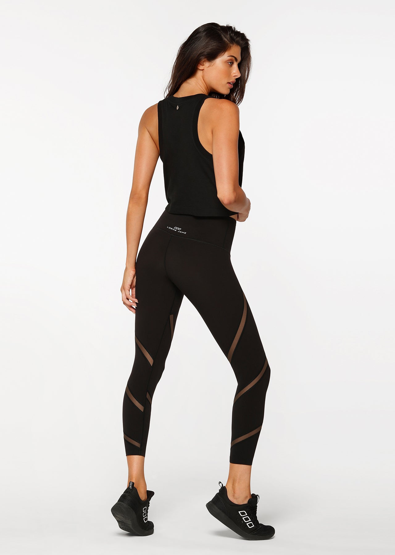 Lorna Jane Agility Core Ankle Biter Tight - Black