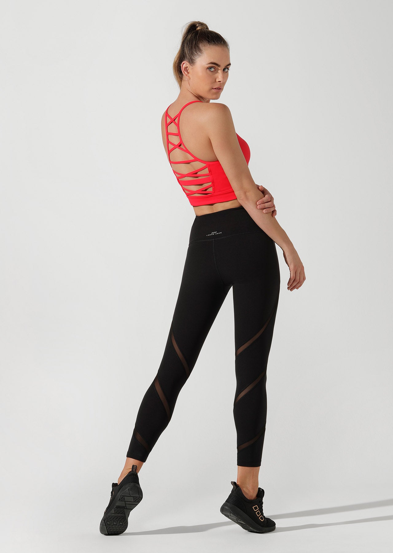 Lorna Jane Agility Core Ankle Biter Tight - Black