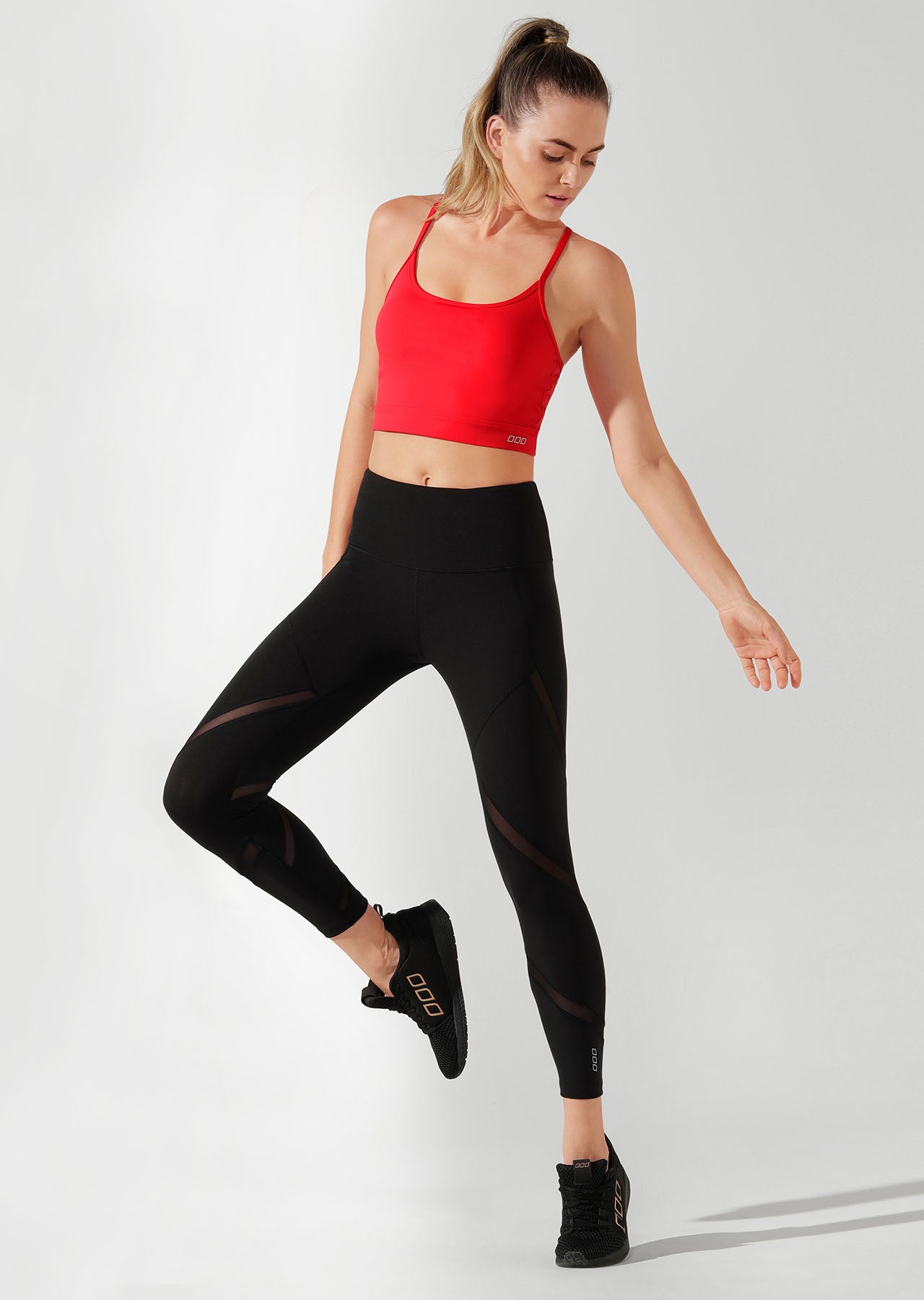 Lorna Jane Agility Core Ankle Biter Tight - Black