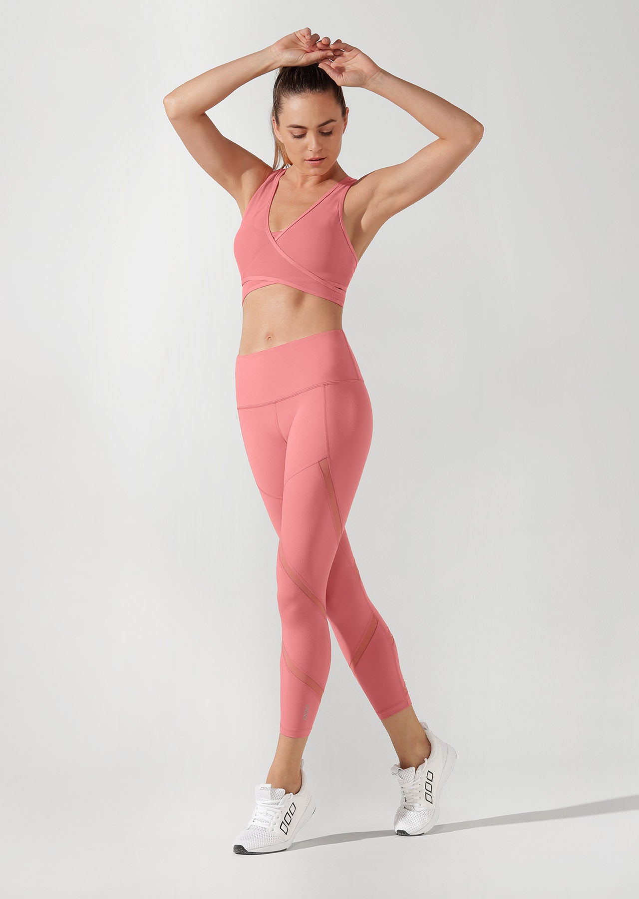 Lorna Jane Agility Core Ankle Biter Tight - Quartz Pink