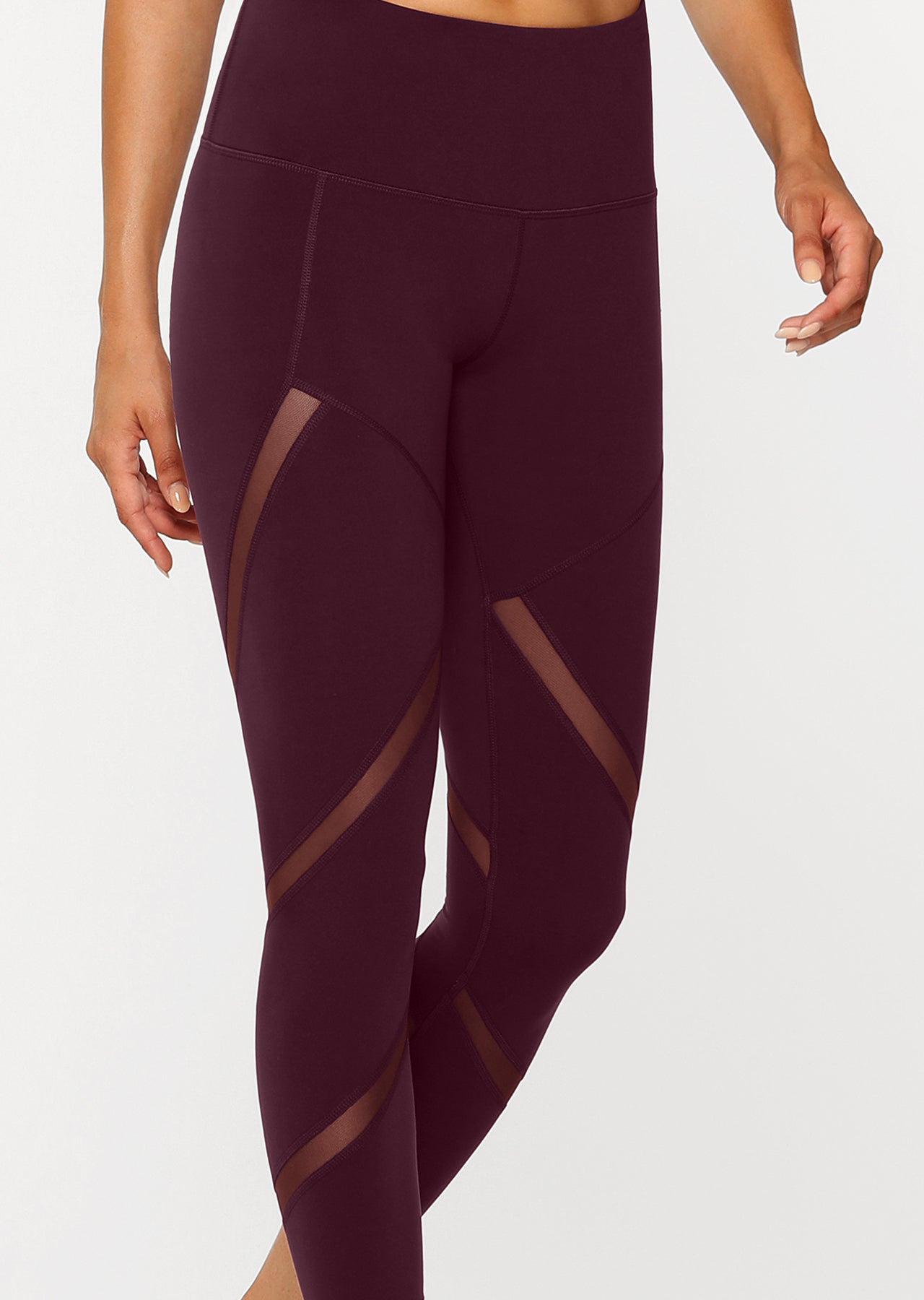 Lorna Jane Agility Core Ankle Biter Tight - Pinot