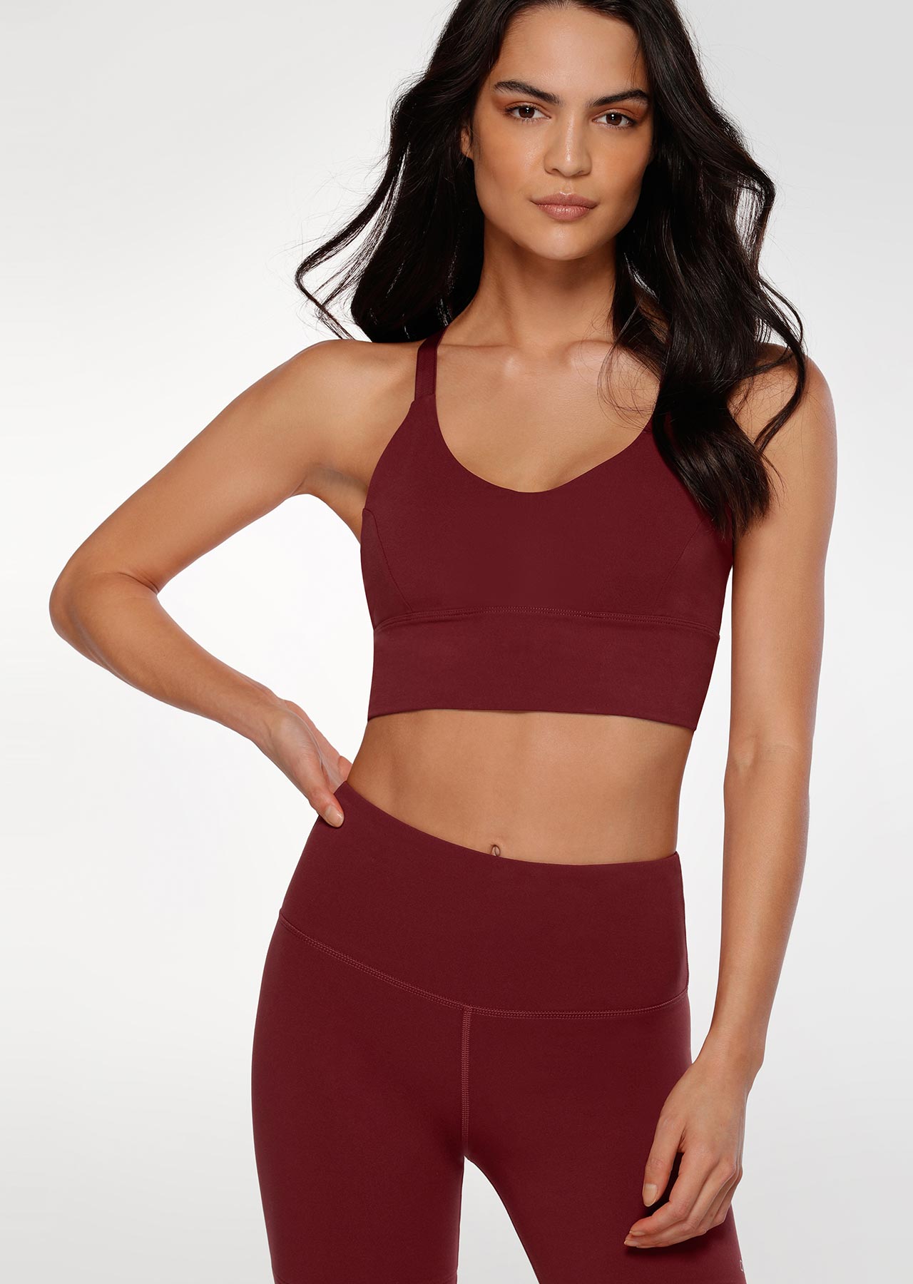 Lorna Jane Agility Sports Bra - Cherry