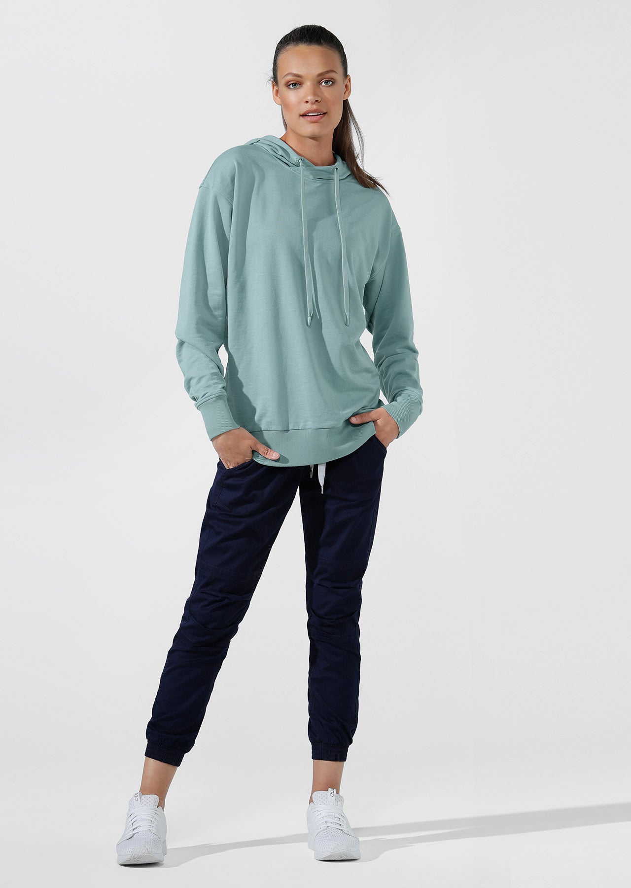 Lorna Jane All Comfort Lightweight Hoodie - Succulent