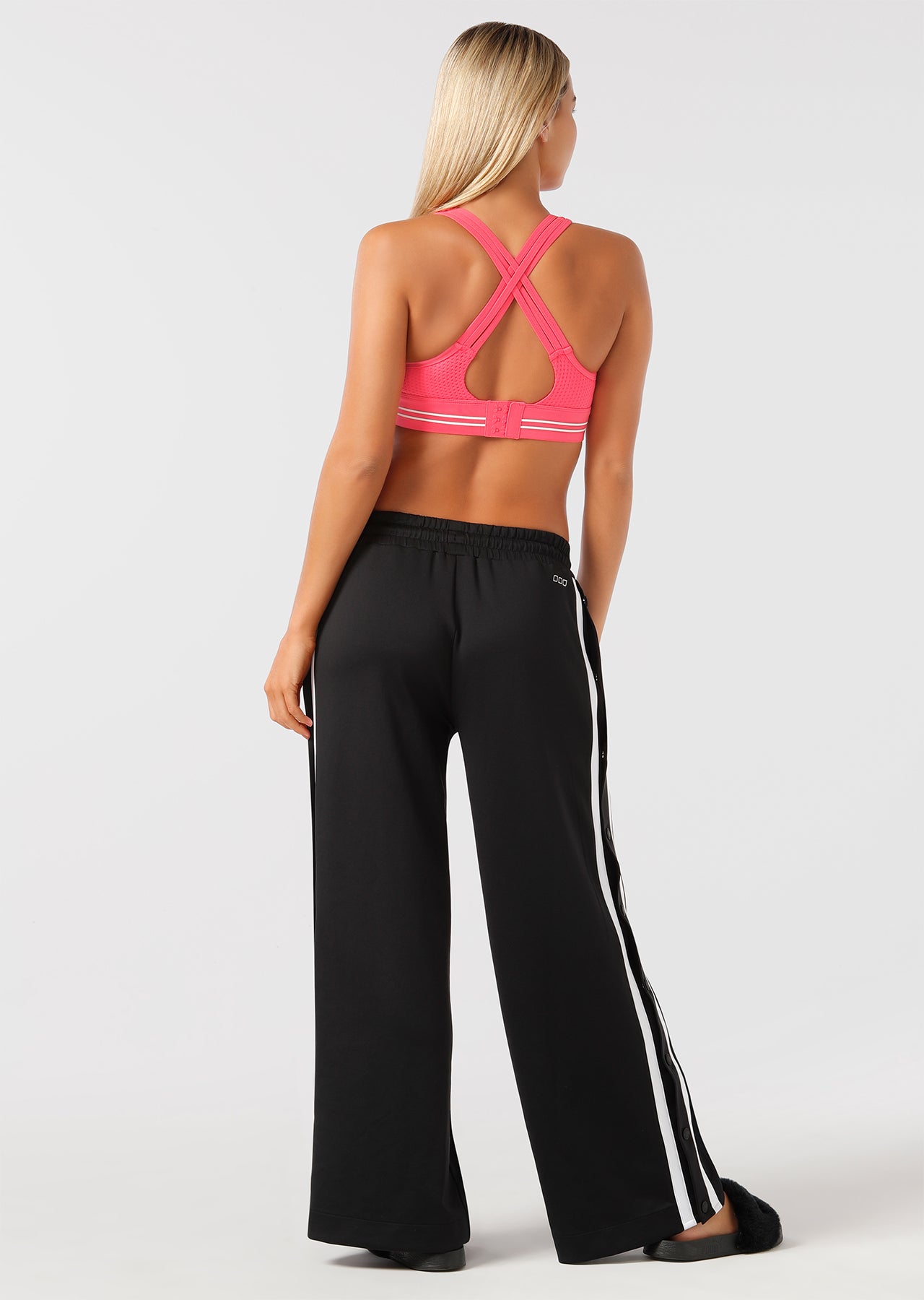 Lorna Jane All Day Active Trackie - Black/White