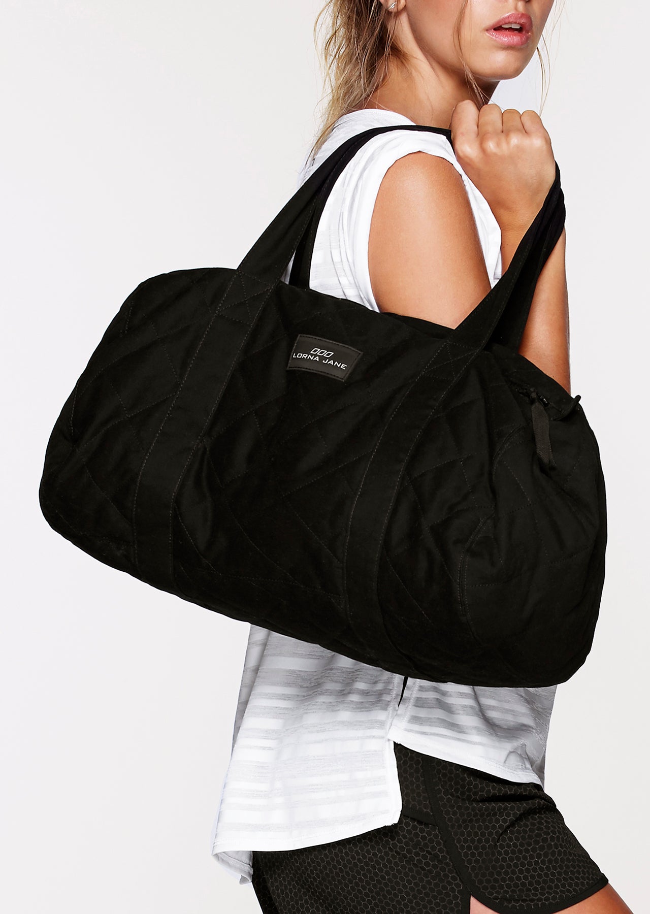 Lorna Jane All Day Gym Bag - Black