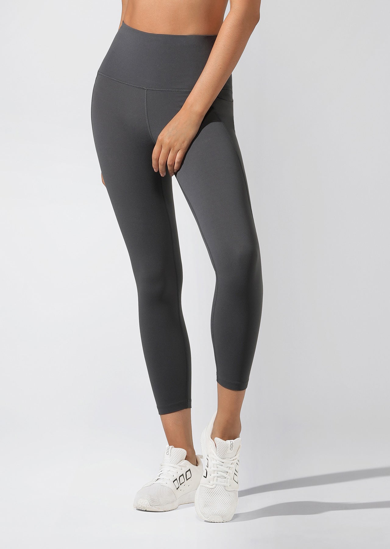 Lorna Jane All Day Pocket Ankle Biter Tight - Titanium