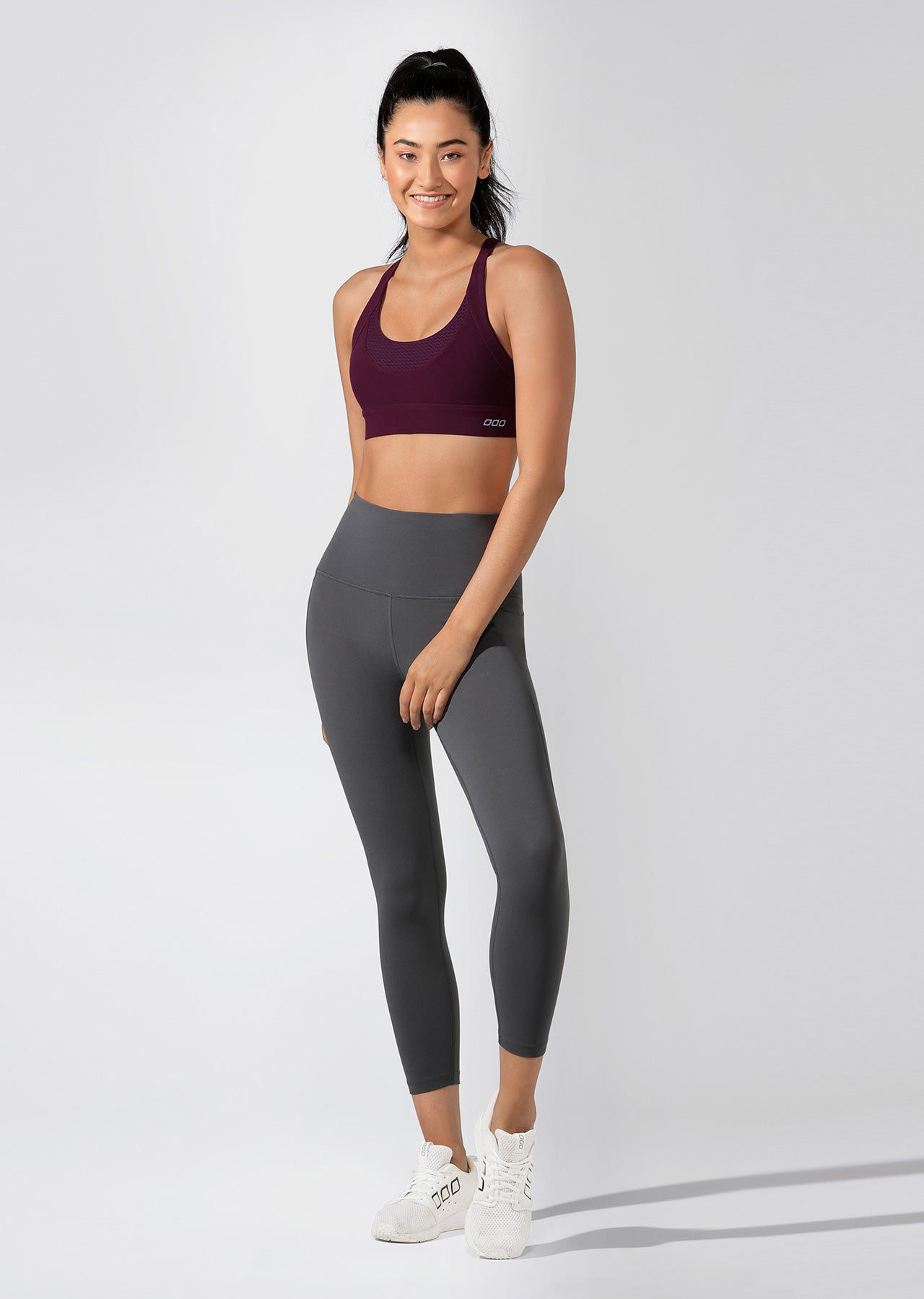 Lorna Jane All Day Pocket Ankle Biter Tight - Titanium