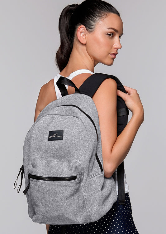 Lorna Jane All In One Backpack - Char Marl