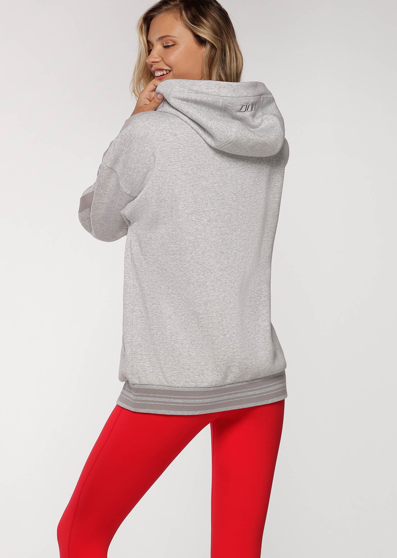 Lorna Jane All Sport Zip Thru Hoodie - Grey Marl