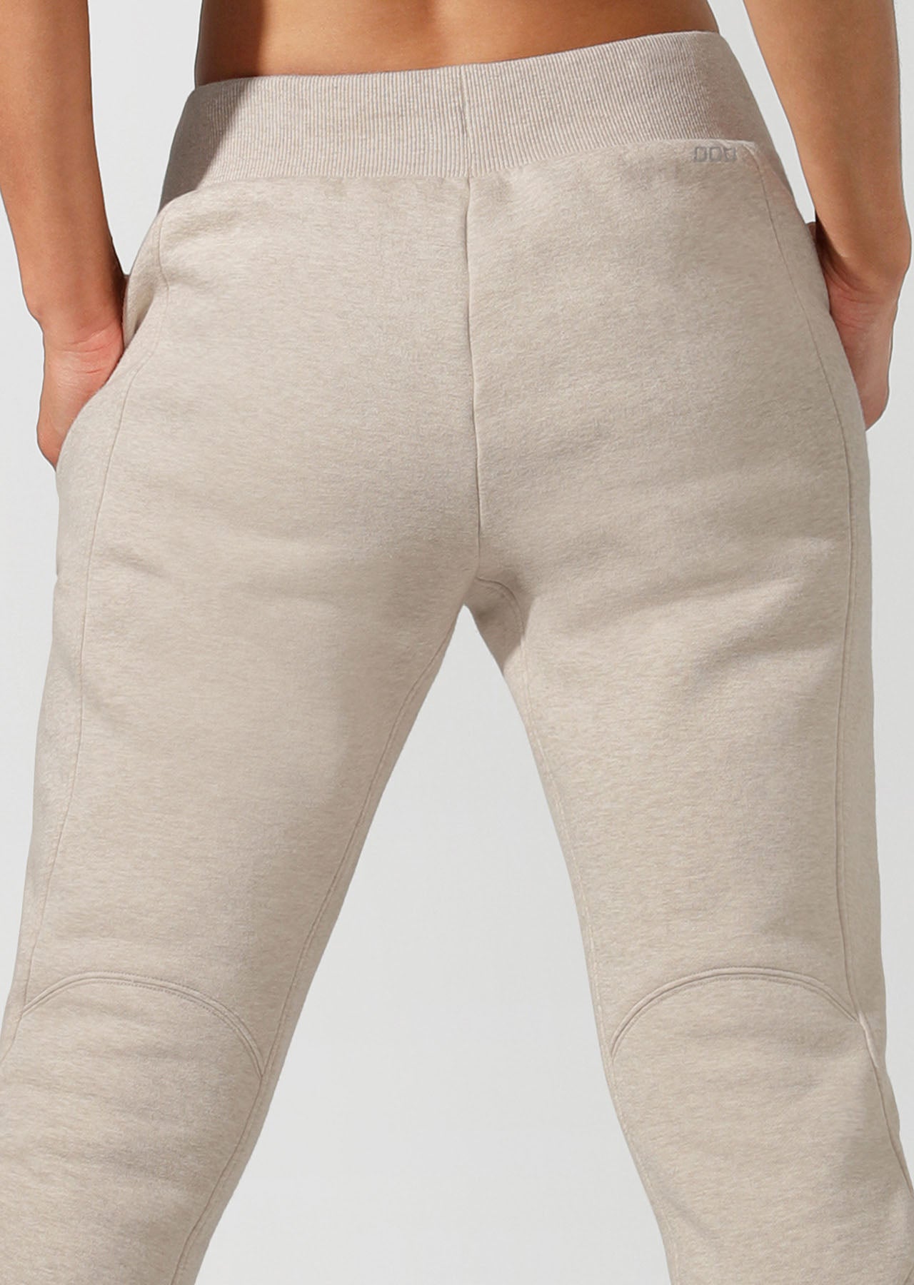 Lorna Jane Always Cosy Track Pant - Off White Marl