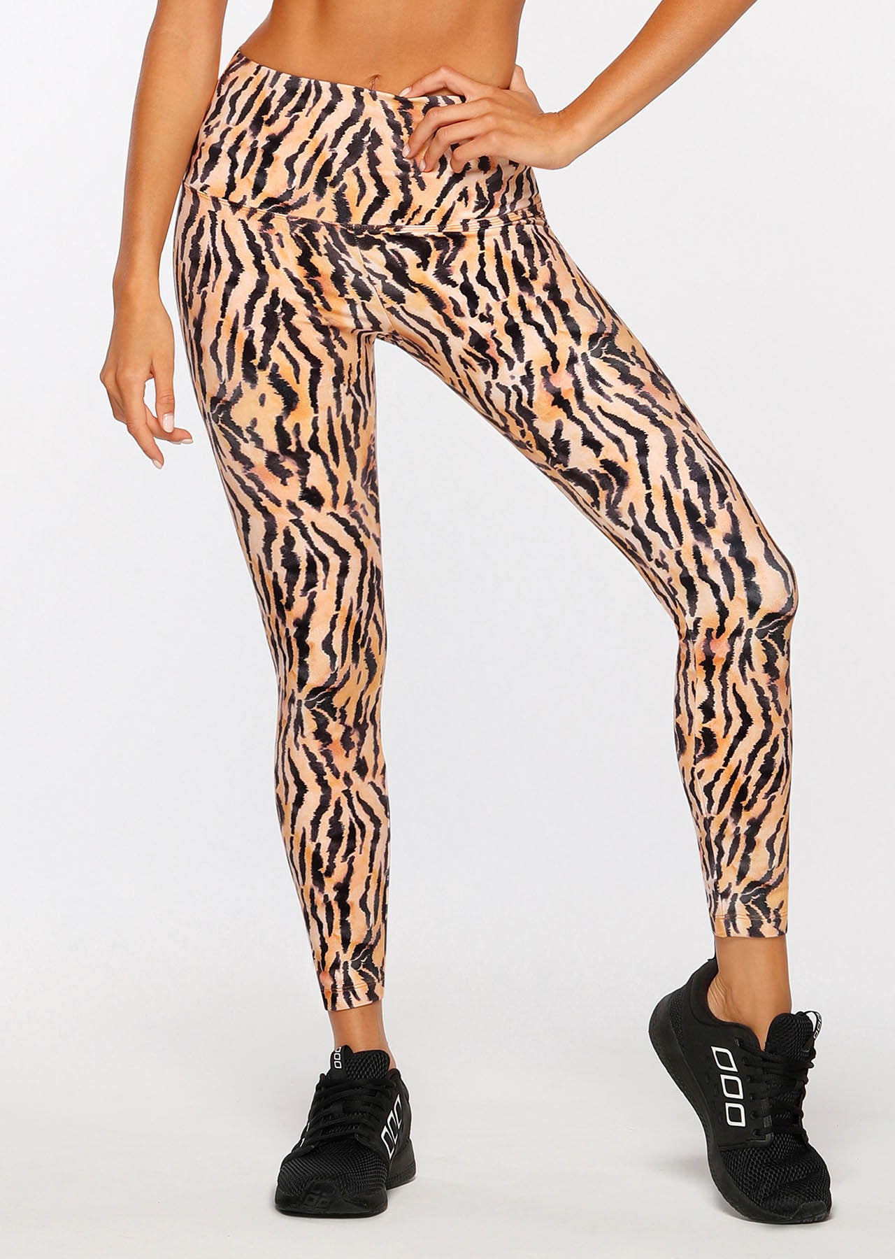 Lorna Jane Animalistic Core Ankle Biter Tight - Animalistic Print