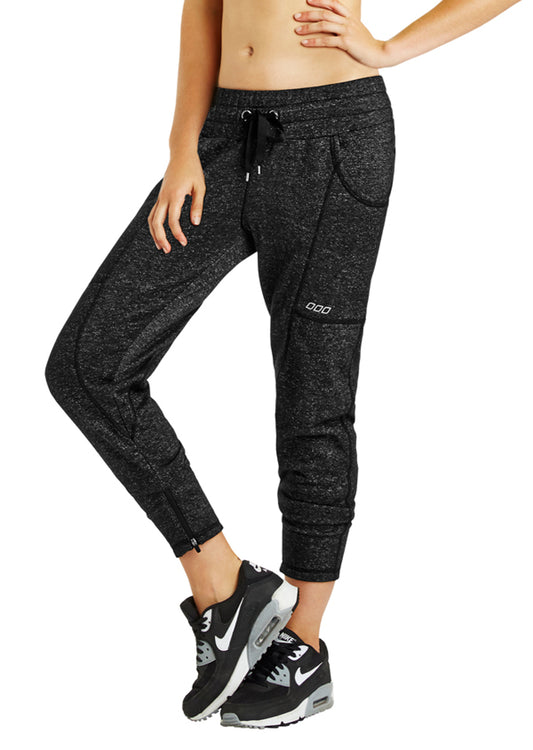 Lorna Jane Arielle Casual 7/8 Pants - Black Marl