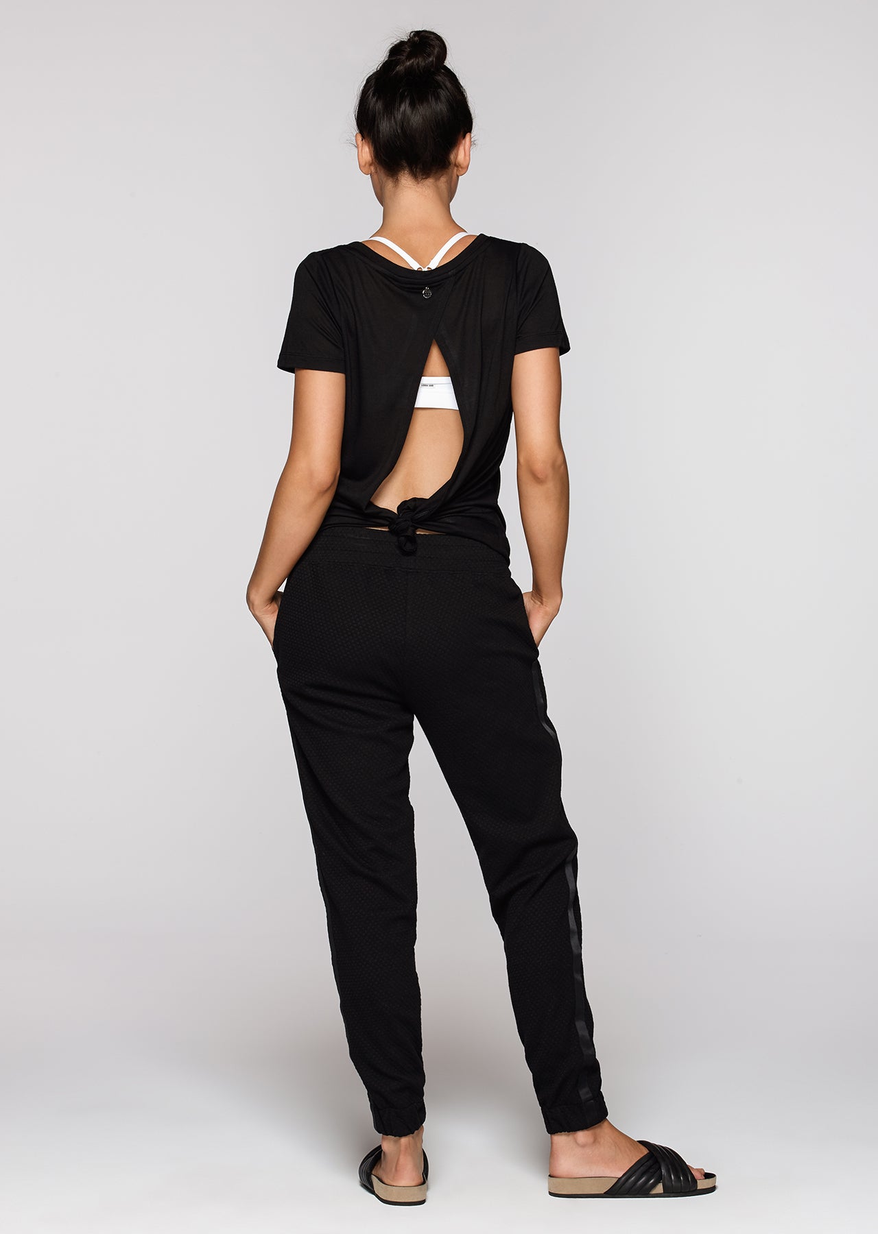 Lorna Jane Athleisure F/L Pants - Black