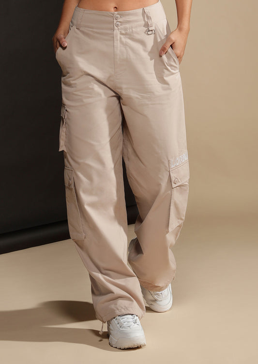 Lorna Jane Athleisure Utility Pants - Off White