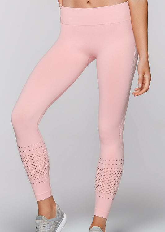 Lorna Jane Ballerina Seamless F/L Tight - Blushed Pink