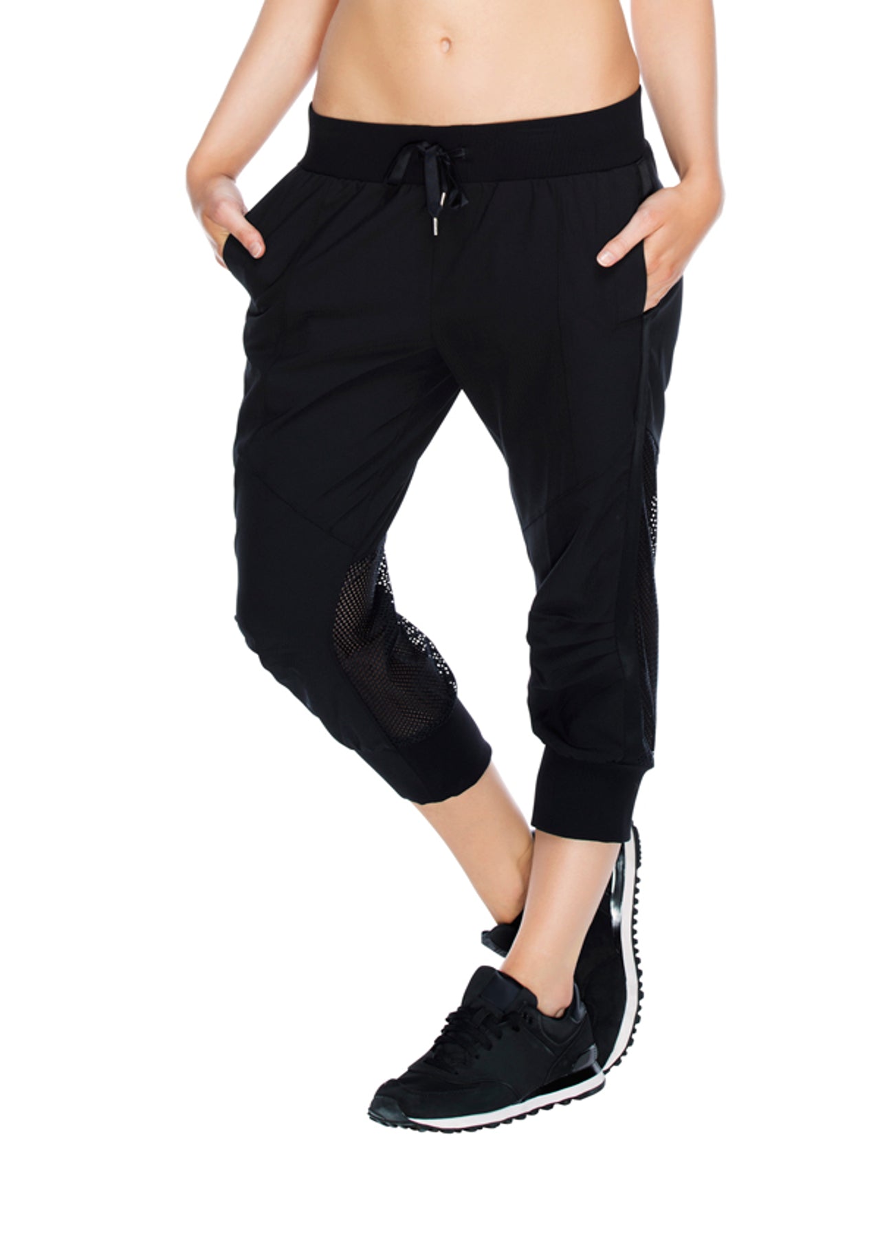 Lorna Jane Barre Active 3/4 Pants - Black