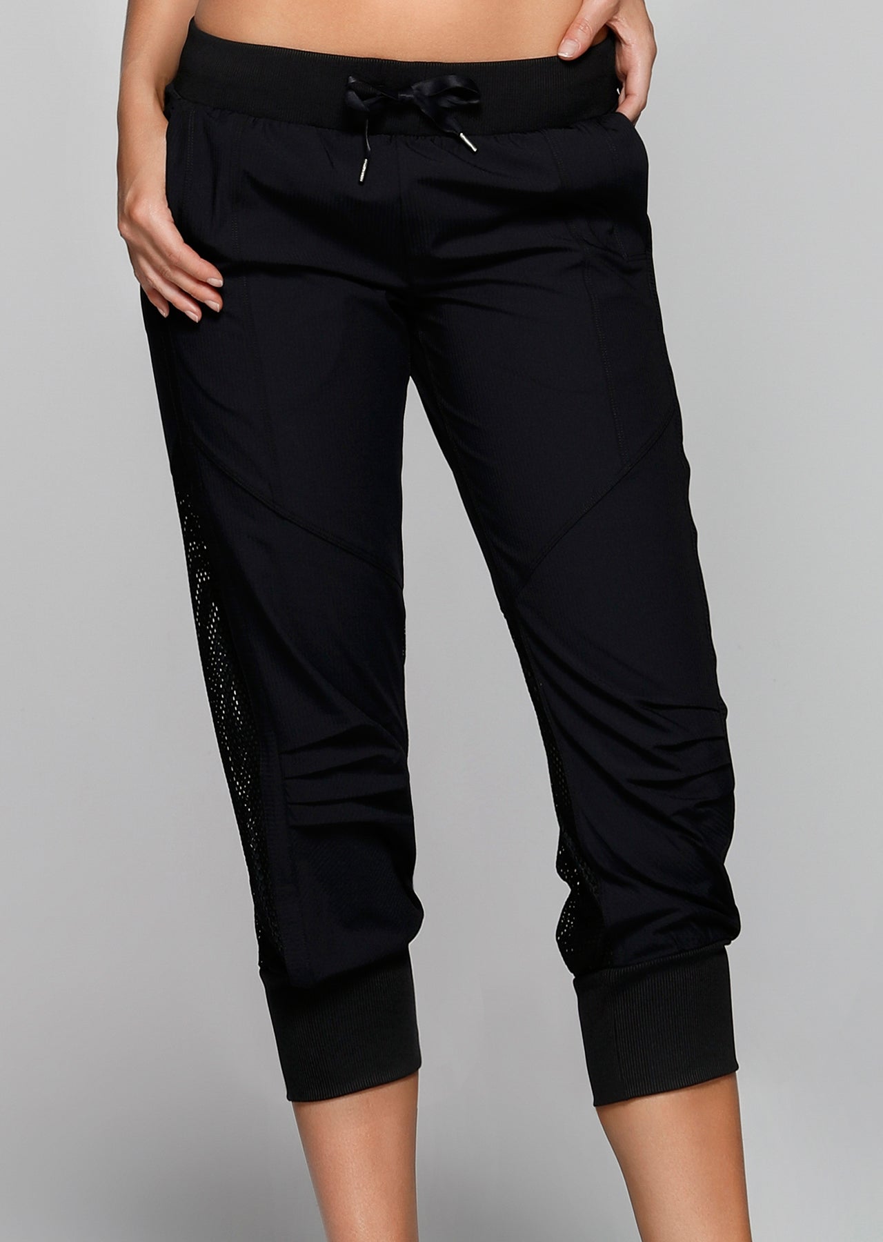 Lorna Jane Barre Active 3/4 Pants - Black