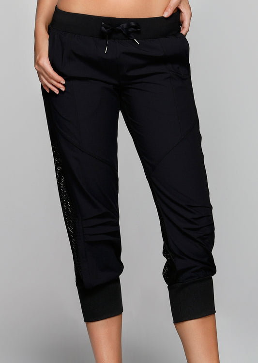 Lorna Jane Barre Active 3/4 Pants - Black