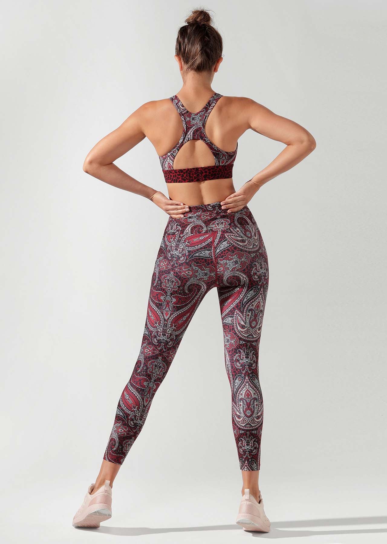 Lorna Jane Bohemian Core Ankle Biter Tight - Bohemian Print