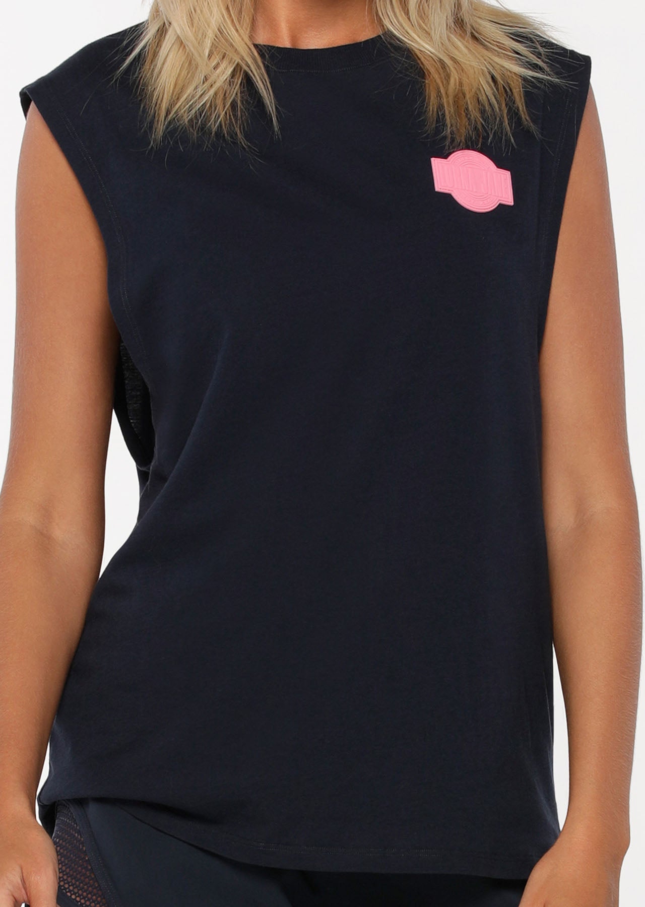 Lorna Jane Boyfriend Muscle Tank - Midnight Indigo