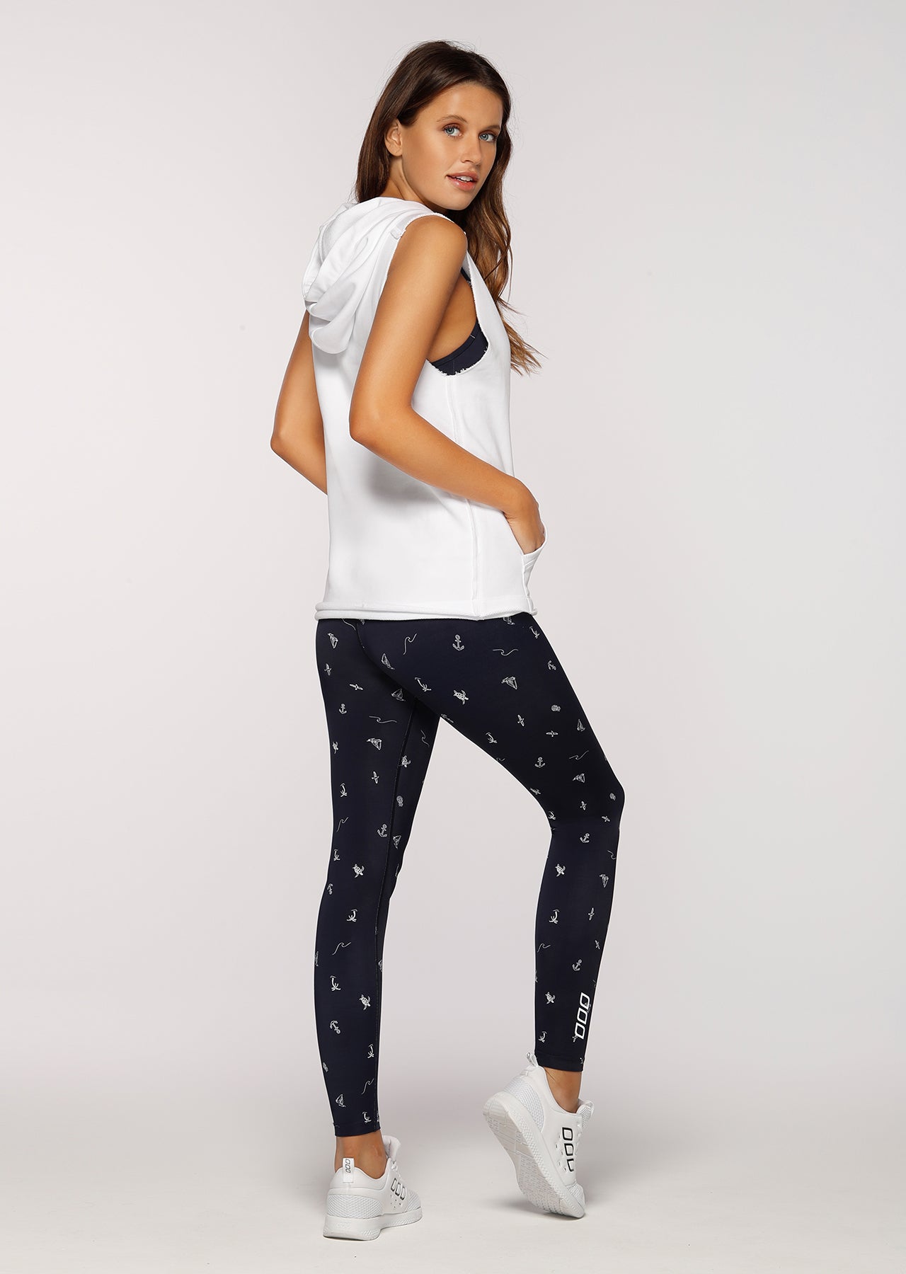 Lorna Jane Boyfriend S/Less Hoodie - White