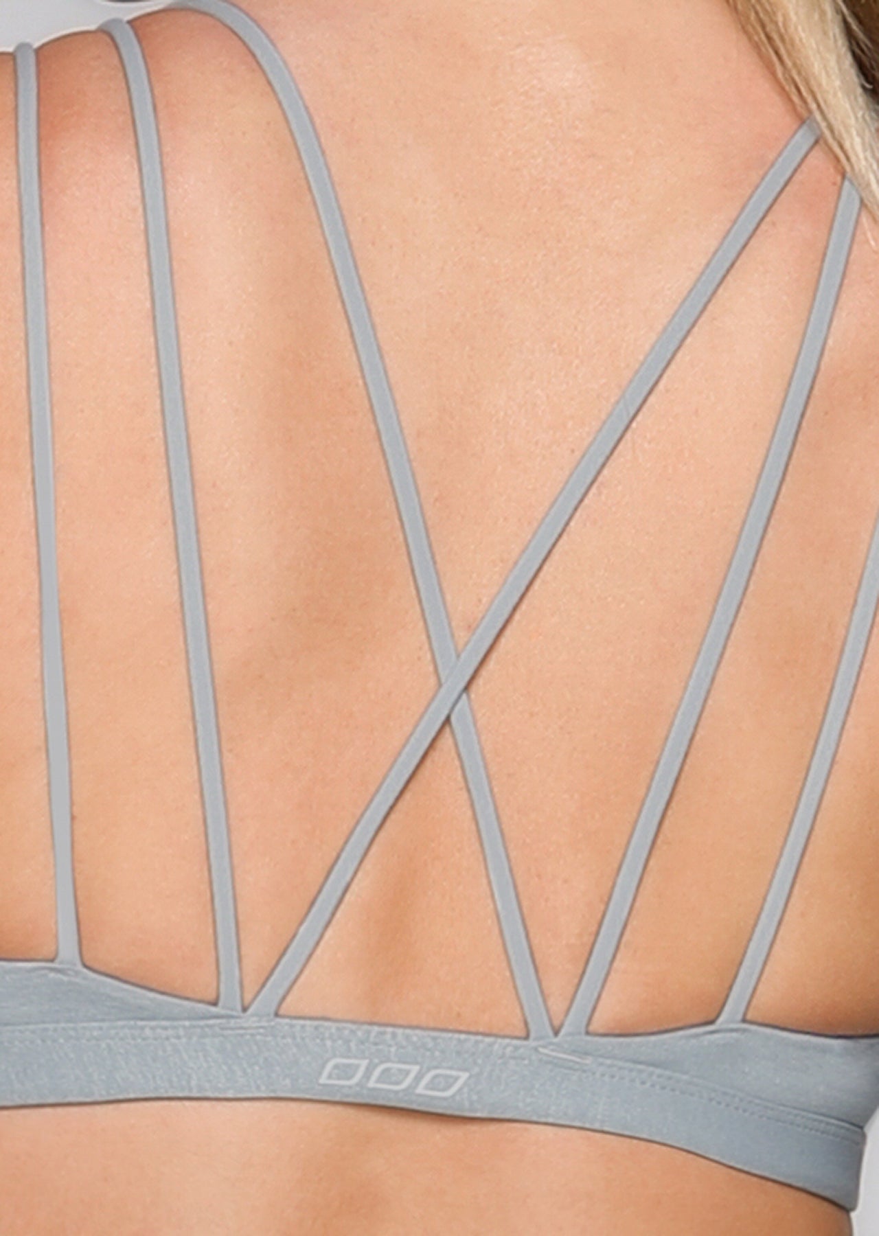 Lorna Jane Breathe Deep Yoga Bra - Sea Foam Marl