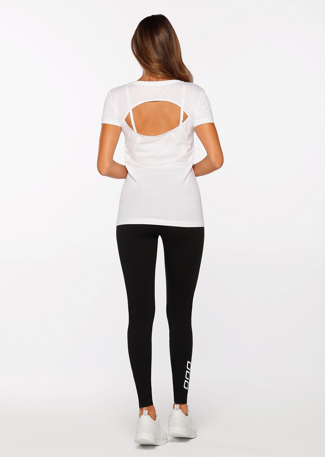 Lorna Jane Breeze Slim Fit Active Tee - White