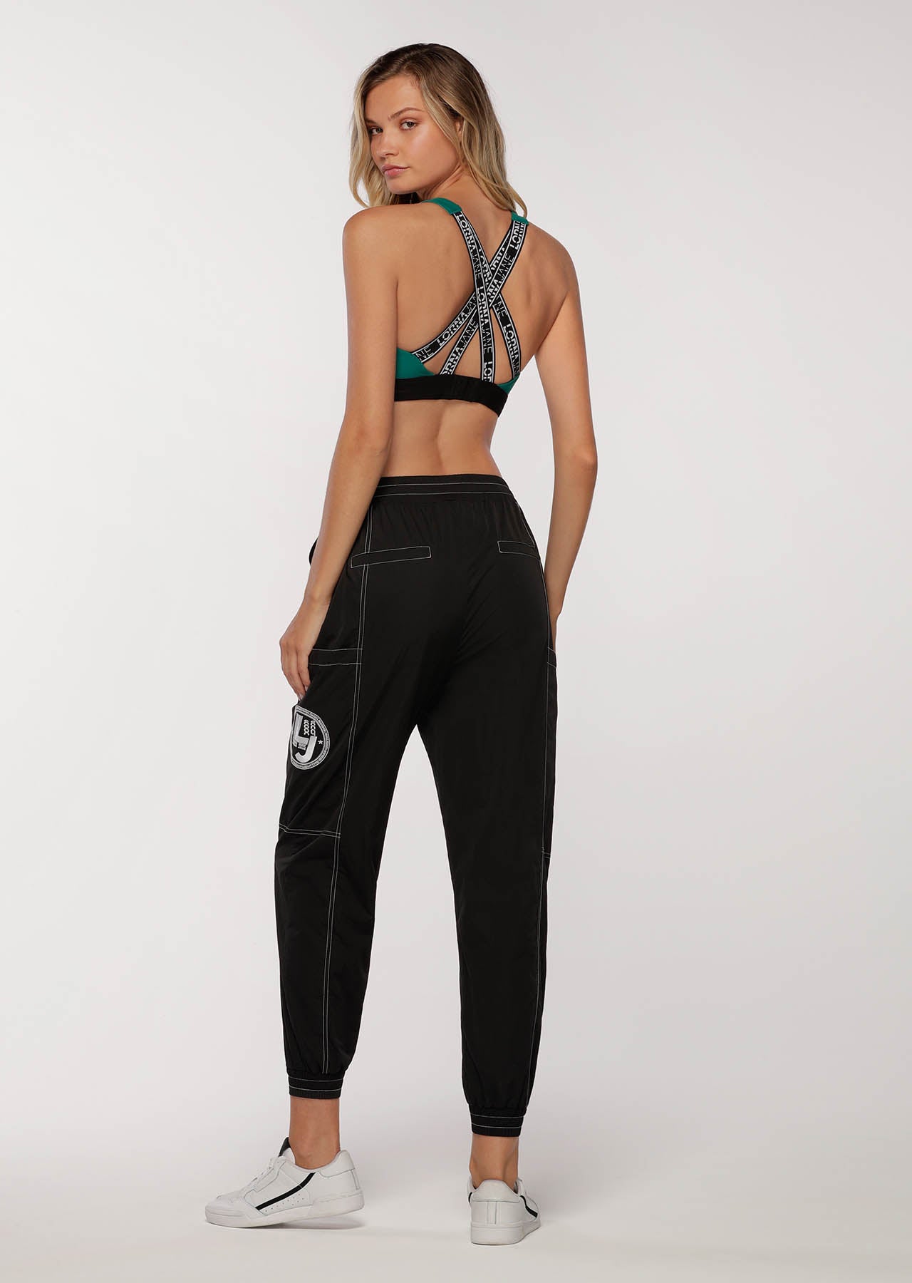 Lorna Jane Buckle Active Utility Pants - Black