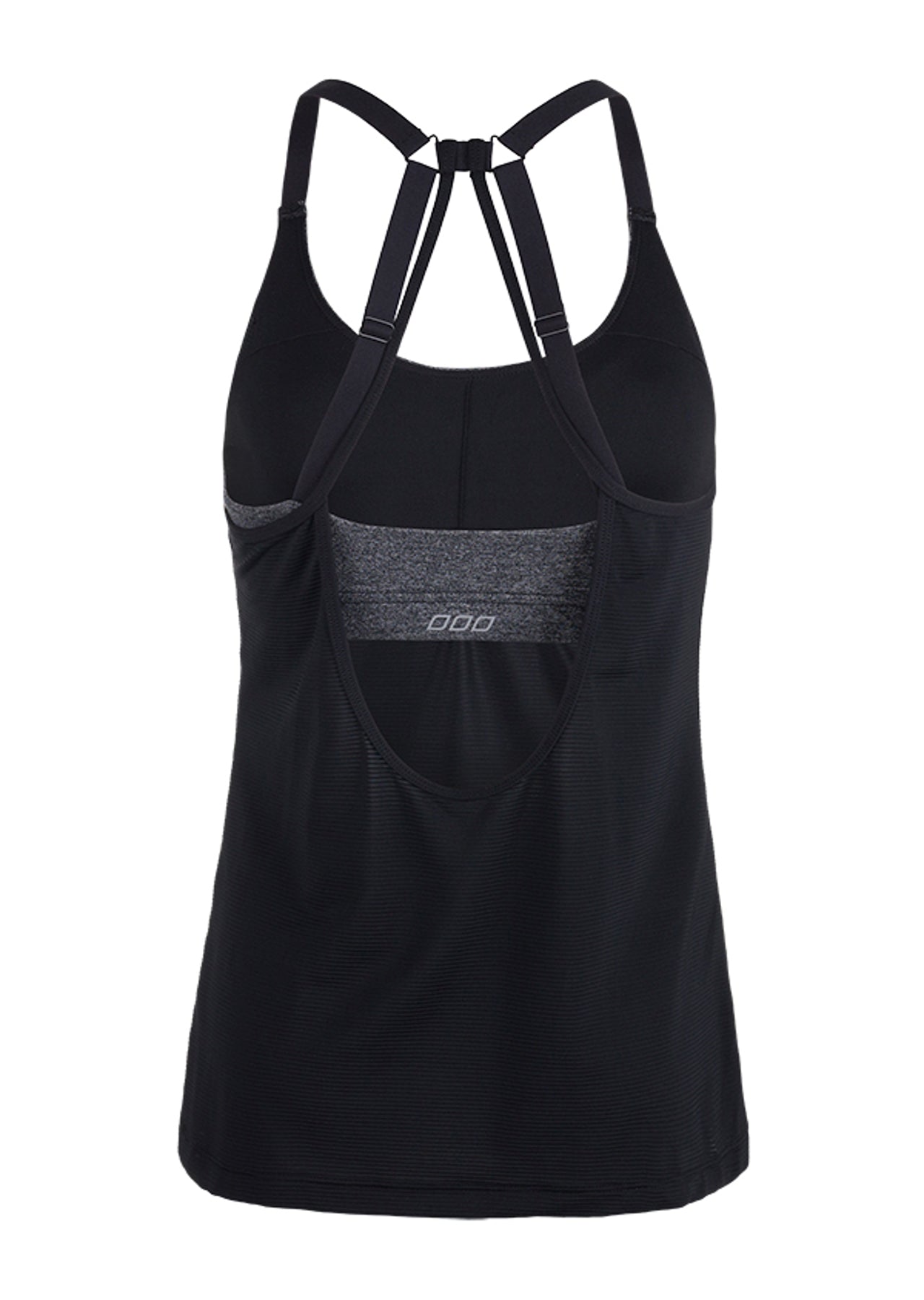 Lorna Jane Cadance Tank Bra Combo - Black