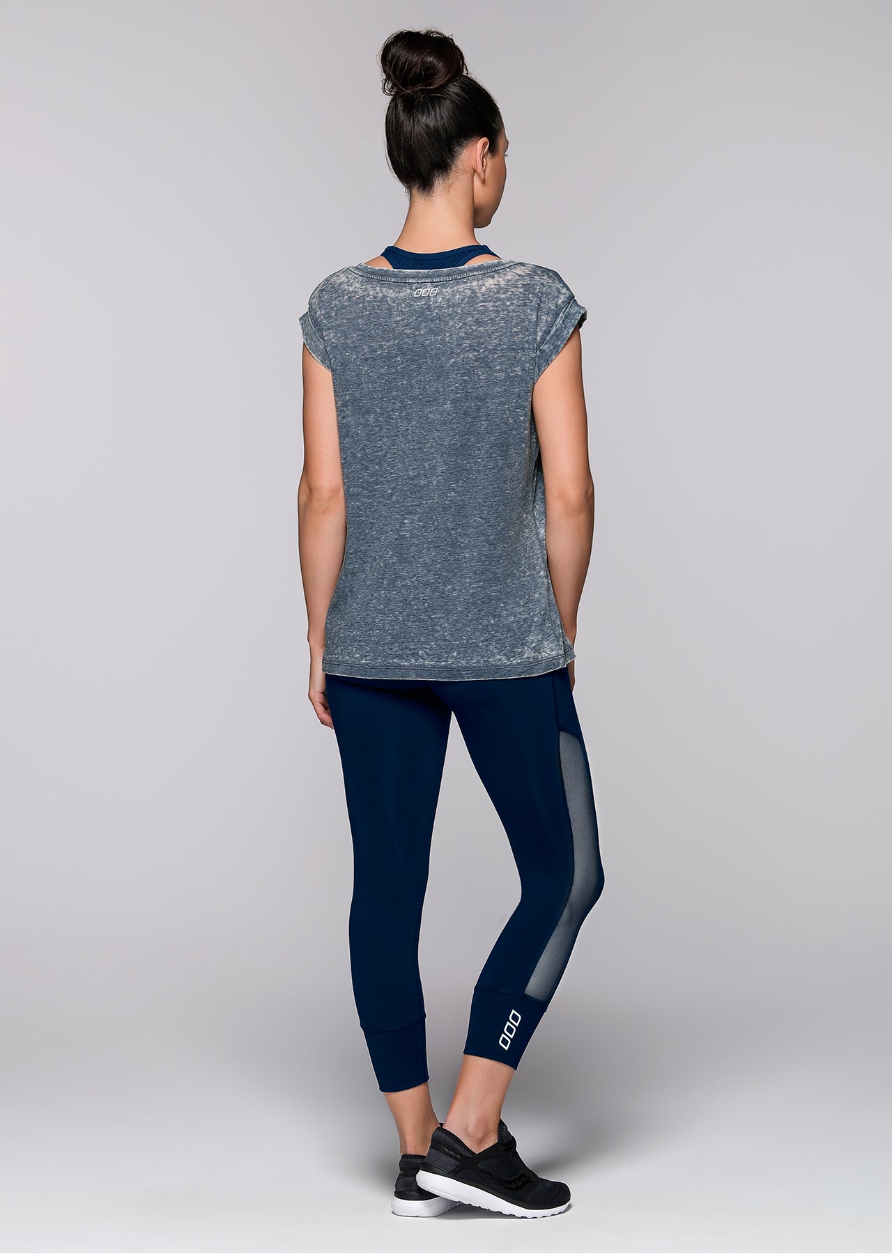 Lorna Jane California T-Shirt - Cosmo Marl