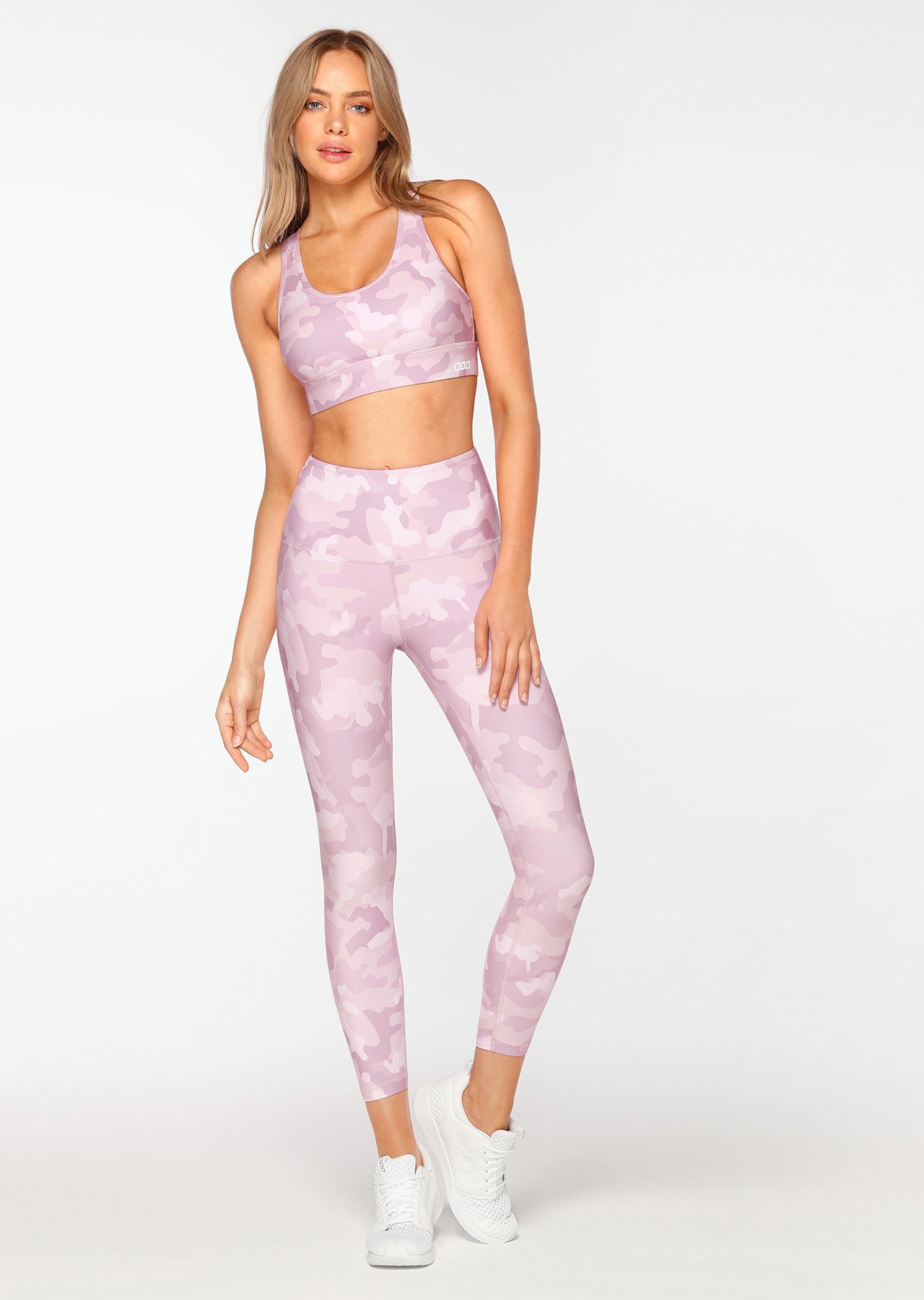 Lorna Jane Cammo Reduce The Bounce Sports Bra - Cammo Print
