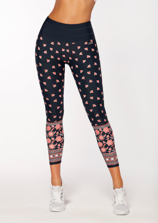 Lorna Jane Capri Core A/B Tight - Capri Floral Print